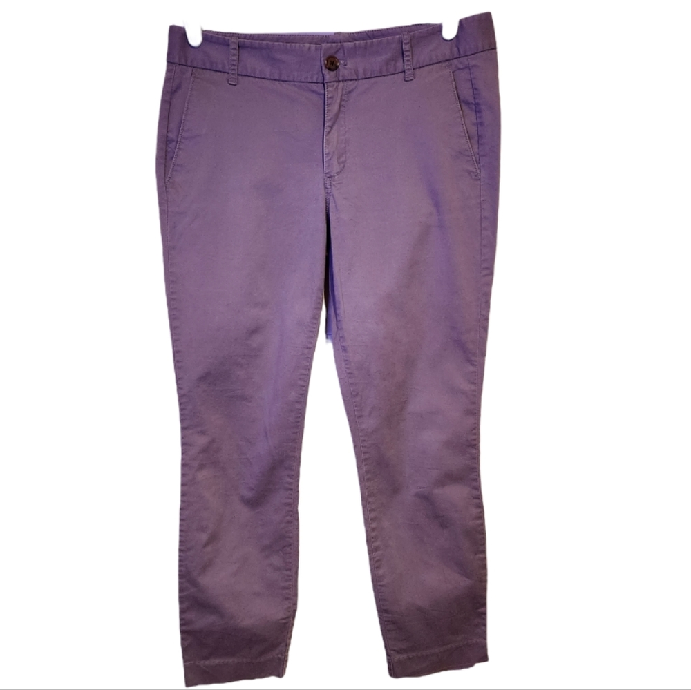 J. Crew Frankie Stretch Chino Pants - Size 8 - Gray